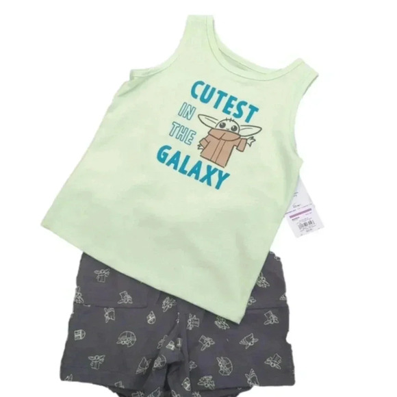 Jumping beans mandalorian tank top & short set - Picture 1 of 8